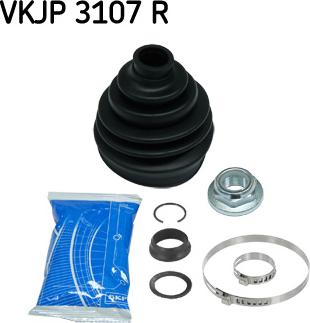 SKF VKJP 3107 R - Kaitsekumm, veovõll parts5.com