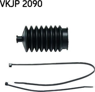 SKF VKJP 2090 - Juego de fuelles, dirección parts5.com