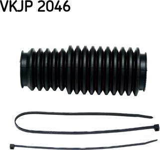 SKF VKJP 2046 - Komplet naboranog mijeha, upravljački sustav parts5.com