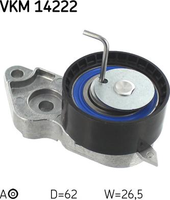 SKF VKM 14222 - Kiristysrulla, hammashihnat parts5.com