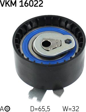 SKF VKM 16022 - Rolka napinacza, pasek rozrządu parts5.com