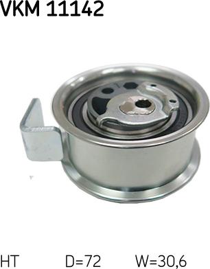 SKF VKM 11142 - Tensioner Pulley, timing belt parts5.com