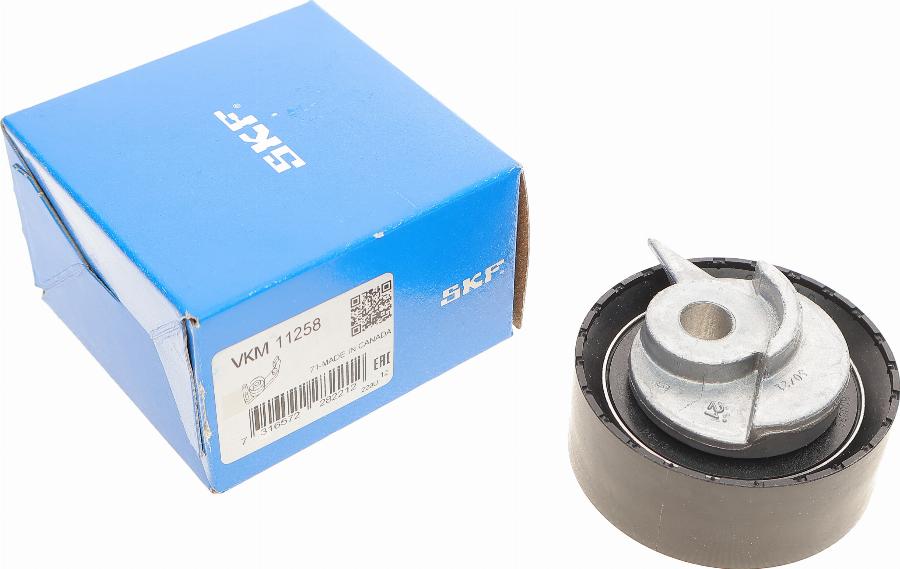 SKF VKM 11258 - Poulie-tendeur, courroie de distribution parts5.com