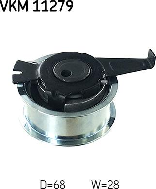 SKF VKM 11279 - Tensioner Pulley, timing belt parts5.com