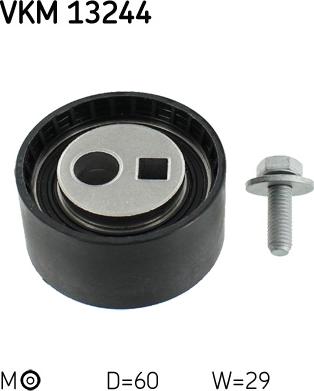 SKF VKM 13244 - Pingutusrull,Hammasrihm parts5.com