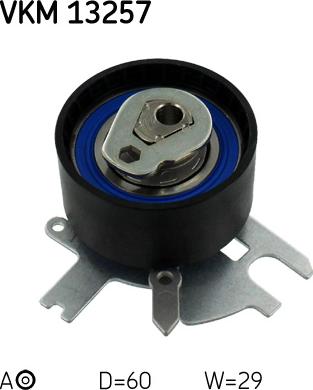 SKF VKM 13257 - Germe makarası, triger kayışı parts5.com