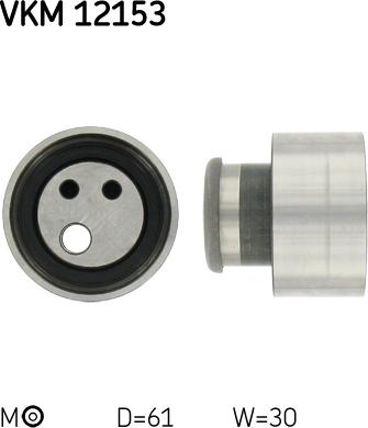 SKF VKM 12153 - Germe makarası, triger kayışı parts5.com