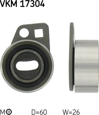 SKF VKM 17304 - Polea tensora, correa dentada parts5.com