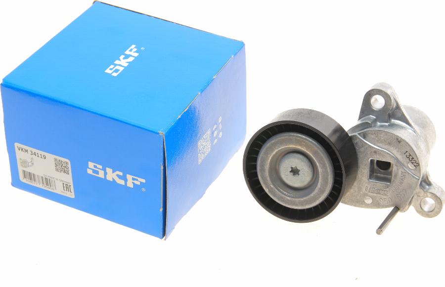 SKF VKM 34119 - Rolka kierunkowa / prowadząca, pasek klinowy zębaty parts5.com