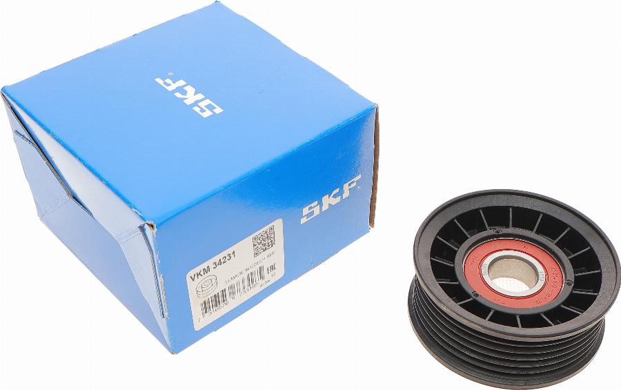 SKF VKM 34231 - Направляющий ролик, поликлиновый ремень parts5.com