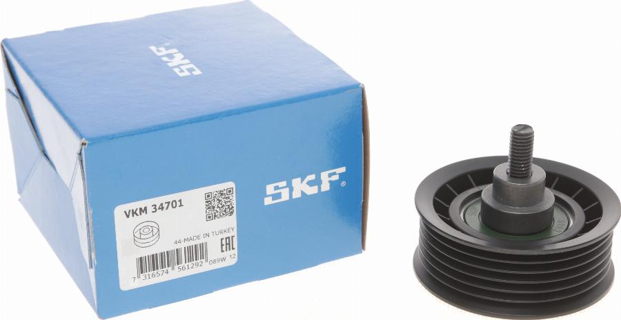 SKF VKM 34701 - Паразитна / водеща ролка, пистов ремък parts5.com