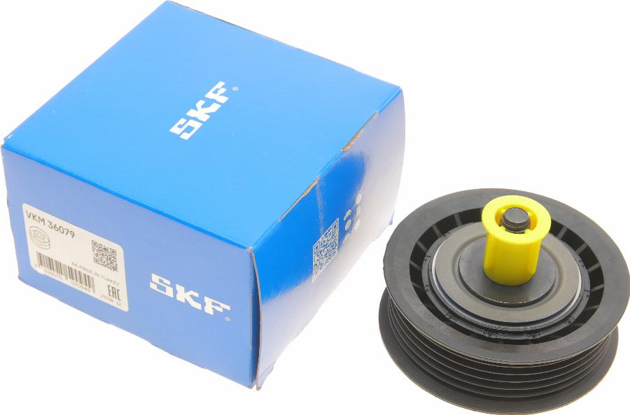 SKF VKM 36079 - Deflection / Guide Pulley, v-ribbed belt parts5.com