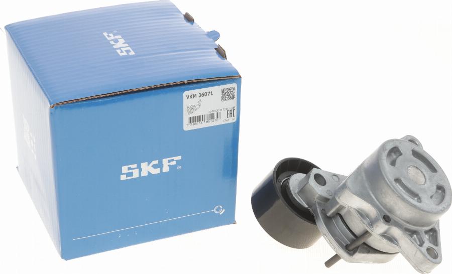 SKF VKM 36071 - Szíjtárcsa / vezetőgörgő, hosszbordás szíj parts5.com