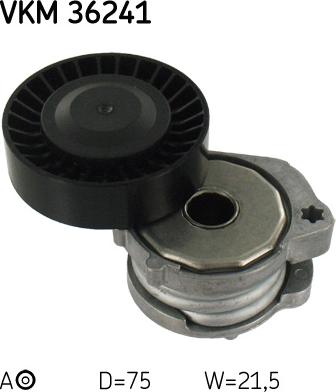 SKF VKM 36241 - Rola ghidare / conducere, curea transmisie parts5.com