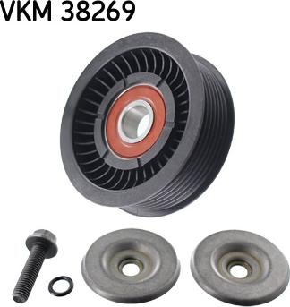 SKF VKM 38269 - Τροχαλία παρέκκλισης, ιμάντας poly-V parts5.com