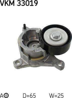 SKF VKM 33019 - Umlenk / Führungsrolle, Keilrippenriemen parts5.com