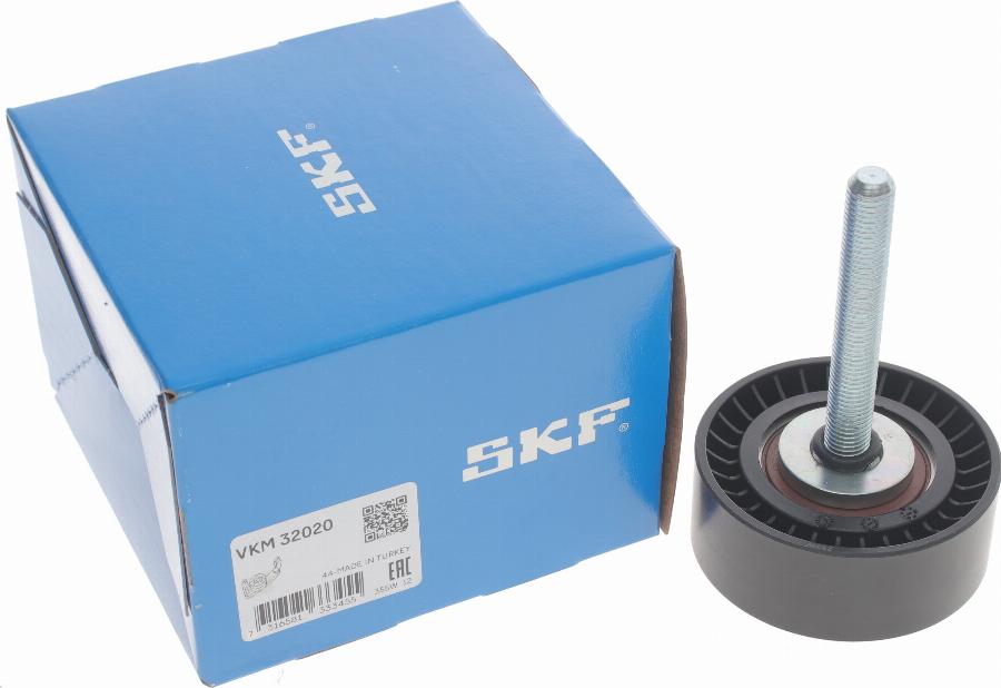 SKF VKM 32020 - Vratná / vodicí kladka, klínový žebrový řemen parts5.com