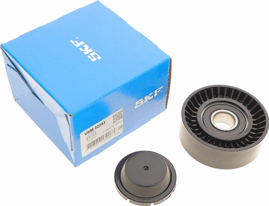 SKF VKM 32243 - Saptırma / Kılavuz makarası, Kanallı V-kayışı parts5.com