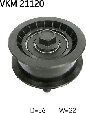 SKF VKM 21120 - Ohjainrulla, hammashihna parts5.com