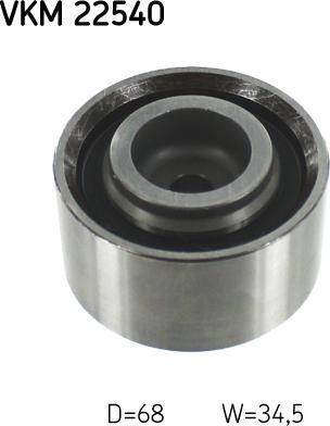 SKF VKM 22540 - Rola ghidare / conducere, curea distributie parts5.com