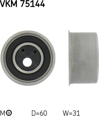 SKF VKM 75144 - Обтяжна ролка, ангренаж parts5.com