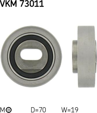 SKF VKM 73011 - Pingutusrull,Hammasrihm parts5.com