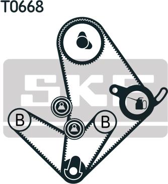 SKF VKMA 95010 - Timing Belt Set parts5.com