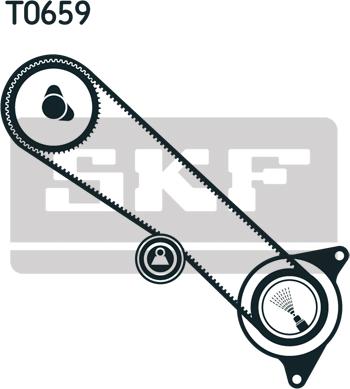 SKF VKMA 91711 - Timing Belt Set parts5.com