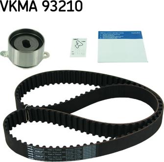 SKF VKMA 93210 - Juego de correas dentadas parts5.com