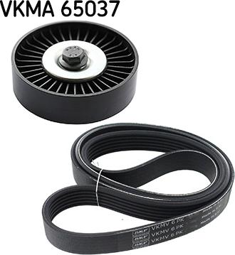 SKF VKMA 65037 - V-Ribbed Belt Set parts5.com