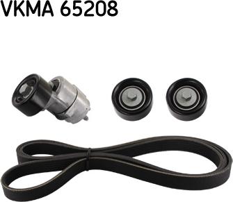 SKF VKMA 65208 - Set curea transmisie cu caneluri parts5.com