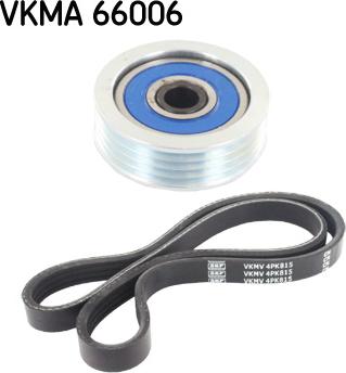 SKF VKMA 66006 - Sada žebrovaných klínových řemenů parts5.com