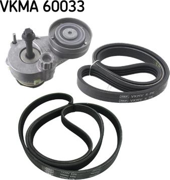 SKF VKMA 60033 - Ozubený klinový remeň - Sada parts5.com