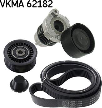 SKF VKMA 62182 - Hosszbordás szíj készlet parts5.com