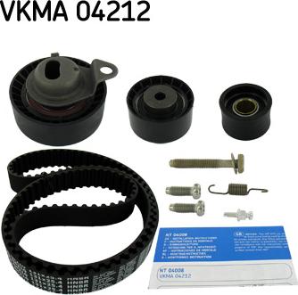 SKF VKMA 04212 - Juego de correas dentadas parts5.com