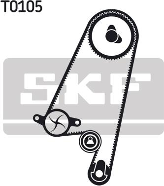 SKF VKMA 05402 - Timing Belt Set parts5.com