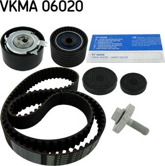 SKF VKMA 06020 - Hammasrihma komplekt parts5.com