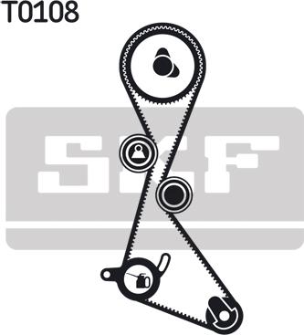 SKF VKMA 06103 - Komplet zupčastog kaiša parts5.com