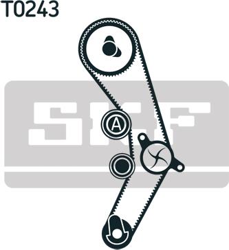 SKF VKMA 01940 - Kit de distribution parts5.com