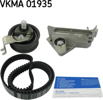 SKF VKMA 01935 - Sada ozubeného remeňa parts5.com