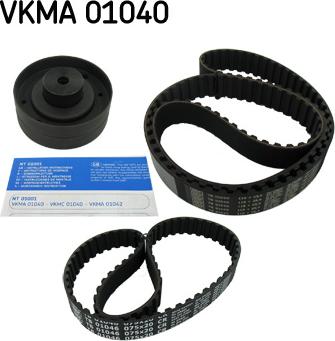 SKF VKMA 01040 - Juego de correas dentadas parts5.com