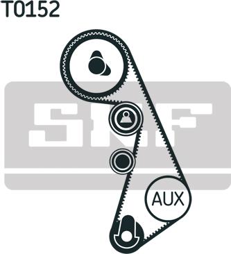 SKF VKMA 01008 - Hammashihnasarja parts5.com