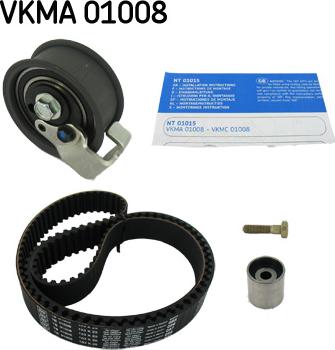 SKF VKMA 01008 - Hammashihnasarja parts5.com