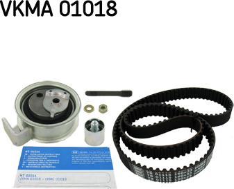 SKF VKMA 01018 - Sada ozubeného remeňa parts5.com