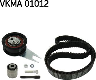 SKF VKMA 01012 - Komplet zupčastog kaiša parts5.com