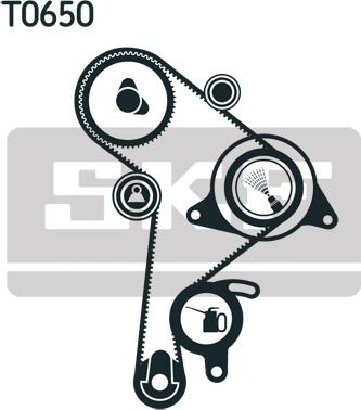 SKF VKMA 01256 - Set curea de distributie parts5.com