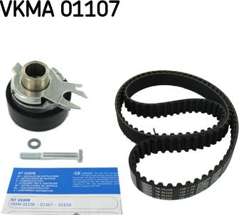 SKF VKMA 01107 - Juego de correas dentadas parts5.com