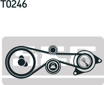 SKF VKMA 01335 - Set curea de distributie parts5.com