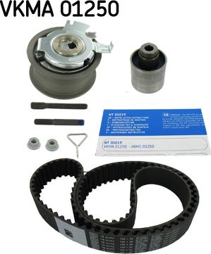 SKF VKMA 01250 - Hammashihnasarja parts5.com