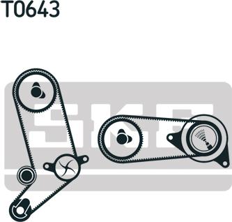 SKF VKMA 01266 - Timing Belt Set parts5.com